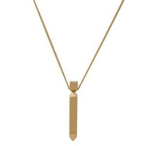 India Hicks Gold Player Necklace - NEW